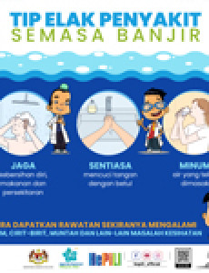 Tips Elak Penyakit Semasa Banjir